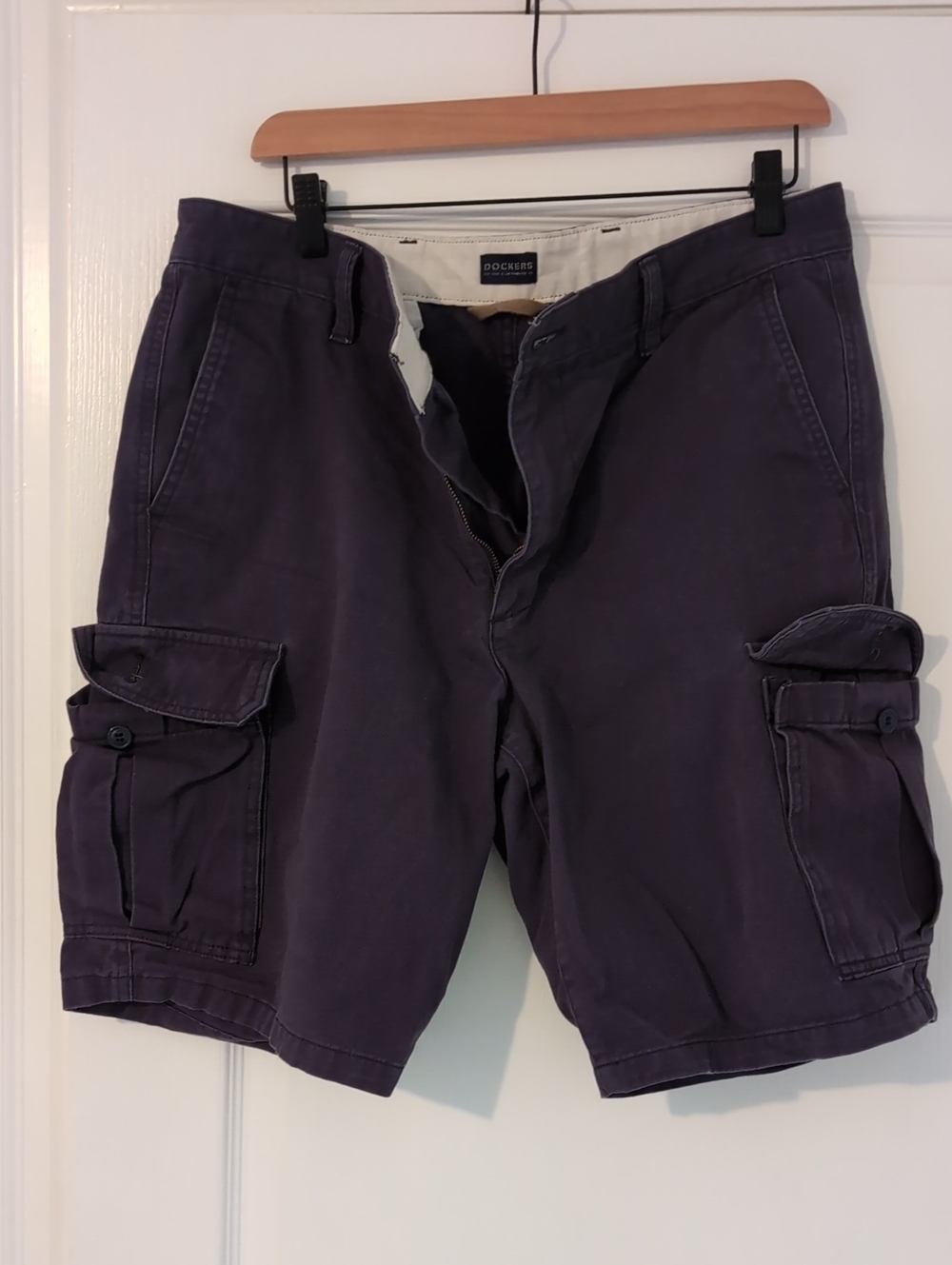 Dockers Dark Navy Cargo Shorts with Patch Pockets